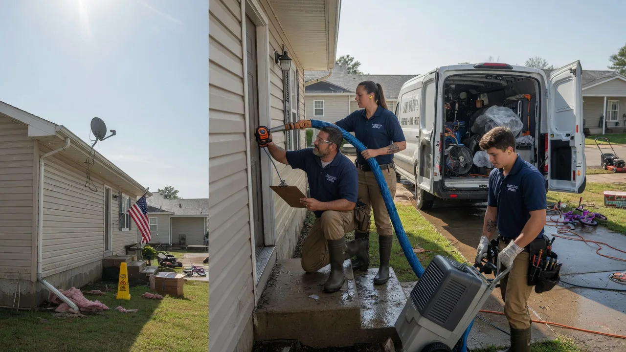 Ceiling Water Damage Restoration in New Bethlehem, PA near me